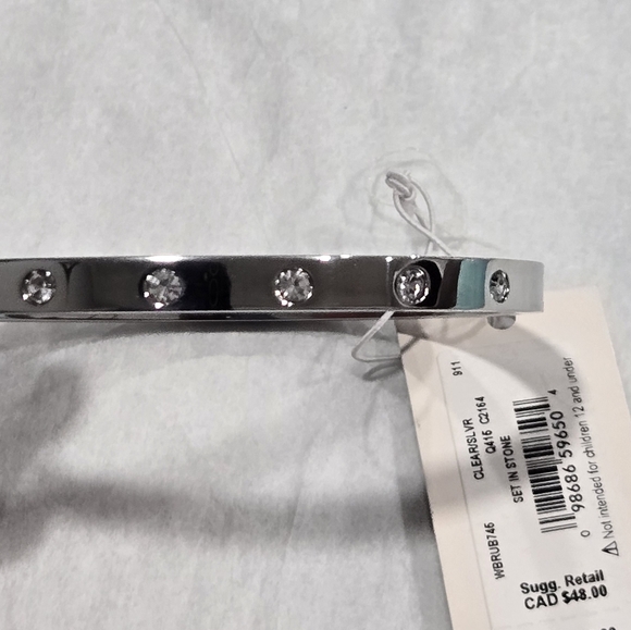 Kate Spade Set In Stone Hinged Bangle - Picture 3 of 7